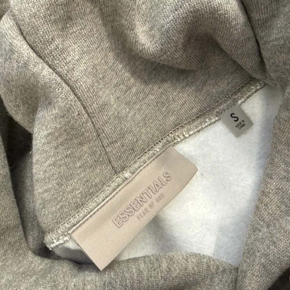Fear of God Essentials Pacsun Hoodie Dark Oatmeal‎   - Small